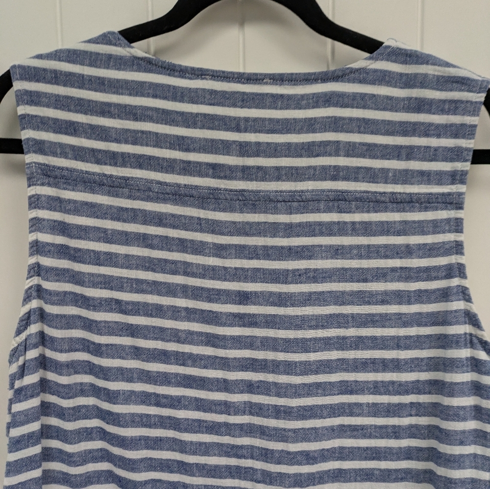 Beachlunchlounge Navy and White Striped Dress - Picture 5 of 7
